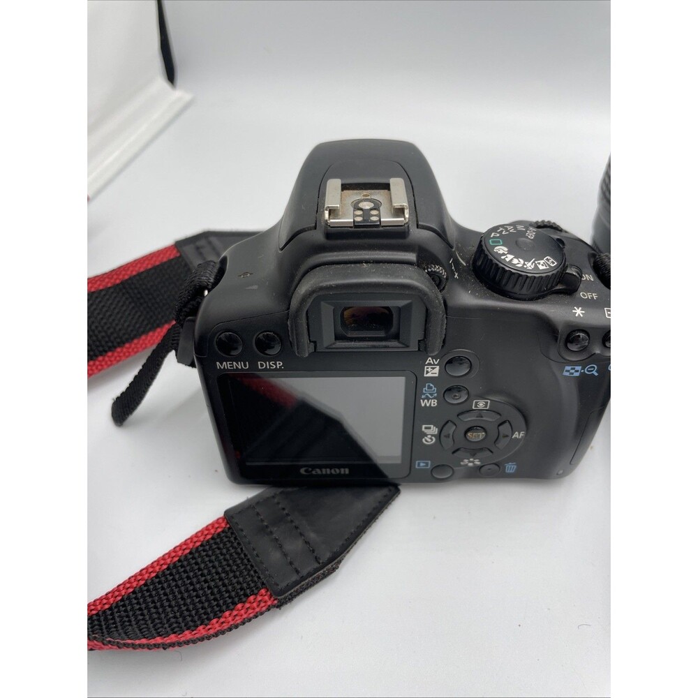Canon EOS Rebel XS DSLR Camera Cannon 650 Speedlite 300ez Lens Lot Filters Works - Picture 10 of 16